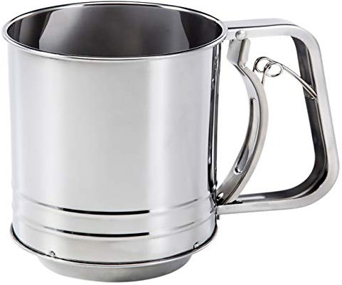 Em Home Tamizador de harina Acero Inoxidable Acción de Gatillo (500)