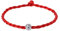 NOWON Kabbale rouge corde corde bracelets porte-bonheur bijoux bouddhiste tibétain