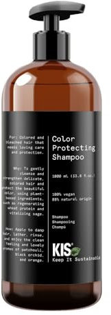 KIS Green Color - Shampoo - 1000ml - gefärbtes & gebleichtes Haar - 100% Vegane Rezeptur - sulfatfrei