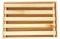 Artema - Tabla de madera para cortar pan 25 x 35 cm con bandeja recogemigas, rejilla extraíble