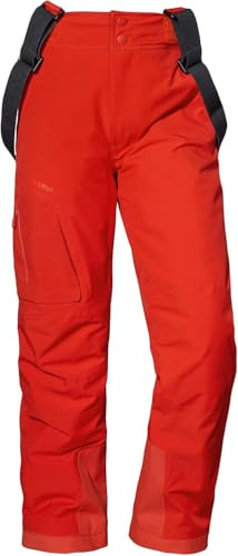 Schöffel Jungen Ski Pants Bolzano1, längenverstellbare, mitwachsende Kinder Schneehose, wasserdichte Skihose mit Schneefang und Hosenträgern