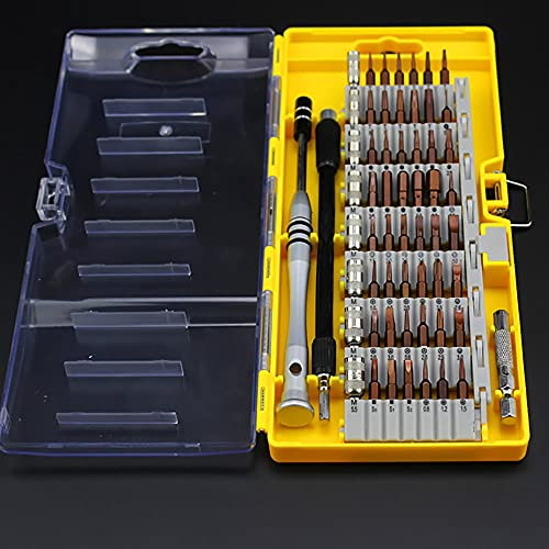 Screwdriver Set 60 in 1 Precision Screwdriver Accessory Kit Work Repair Tool with Anti-Slip Handle for Household Appliances