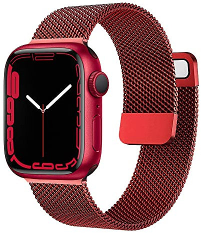 Cinturino in metallo compatibile con Apple Watch 38 mm 40 mm 41 mm 42 mm 44 mm 45 mm, Acciaio inossidabile, Senza Gemstone