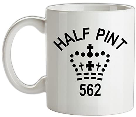 Half Pint - 10oz - Ceramic Mug for Coffee/Tea