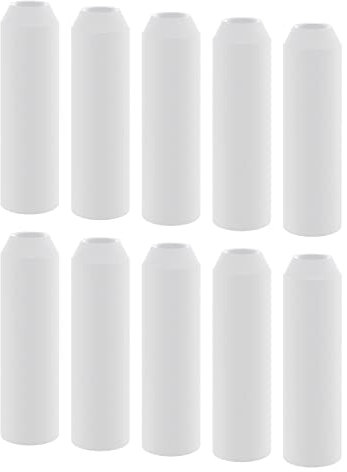 Pawfly Aquarium Replacement Air Stone Bubbler for Specific Classic Tube Flow Halo and Life Fish Tanks Mini Compatible Bubble Release Tool Oxygen Diffuser for Nano Air Pumps, 10 Pack