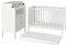 IKEA SUNDVIK 3-teiliges Babymöbel-Set, Weiß