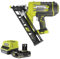 Confezione RYOBI Chiodatrice ad aria inclinata R15GN18-0 - 18V OnePlus - 1 batteria 2,0Ah - 1 caricatore rapido RC18120-