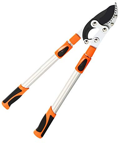 Handliche ausziehbare Gartenschere Teleskop-Amboss-Astschere leichte scharfe einfache Schnitt schnell ausziehbare 670-1020 mm Gartenschere Äste Heckenschere Gartenwerkzeug