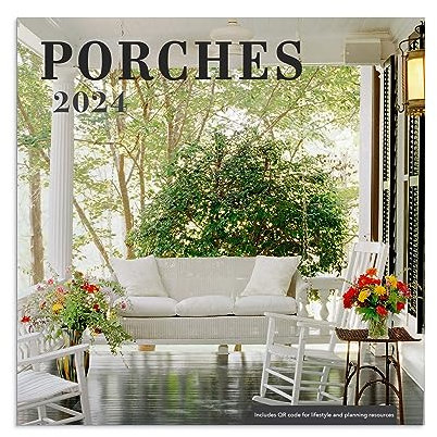 Porches 2024 Wall Calendar