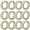 Coselena 12 Pack Cellotape Roll - 24mm x 66m Heavy Duty Sticky Packaging Tape - Easy to Use Crystal Clear Parcel Tape - Ideal Packing Tape for Tape Dispenser, Tape Gun & Cardboard Boxes for Moving