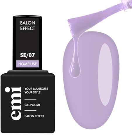 EMI Salon Effect Lilac Haze HEMA free gel polish long-lasting color home use UV/LED/CCFL lamp 9 ml