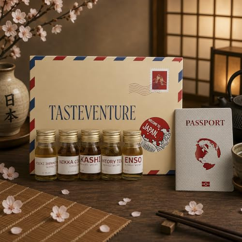 World of Whisky Tasting Geschenkset 5x30ml- Japanese Whisky Nightlife 42.2% - Tasteventure
