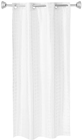 Whitmor Rideau de Douche à Carreaux sans Crochet, 106,7 x 188 cm