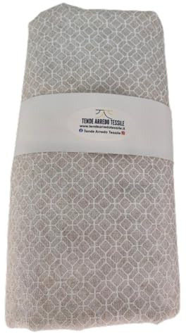 Tende Arredo Tessile - Telo Copridivano (270x275cm) Granfoulard Copridivano, Telo Arredo Divano Tessuto di Alta Qualità, Foulard Copridivano, Varie Fantasie, 80% Cotone, Made in Italy (Mattonella)