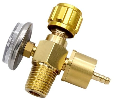 IWOMA Antorcha de soldadura portátil para tanques de oxígeno, válvulas de oxígeno pequeñas, válvulas de oxígeno fáciles de llevar, mejoras para uso en exteriores