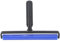 DriKou Large Lint Roller, Pet Hair Roller Dust Removal Low Sticky Silicone Screen, Sticky Roller for Removing Office Bedroom Black Handle (14 inches)