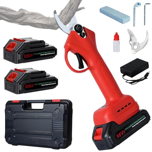 WUDLEP Electric Pruning Shears, Cordless Garden Electric Secateurs