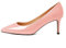 EDEFS Pumps Slip On 6cm Kittenabsatz mit Spitzenzehen Elegant für Trauung/Büro/Prom Lack Rosa EU38