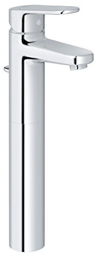 Grohe 32618002 Europlus Single-Lever Sink Tap Fitting for Free-Standing Basins