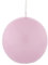 Kugelkerzen Rosa 4 cm, 12 Stück