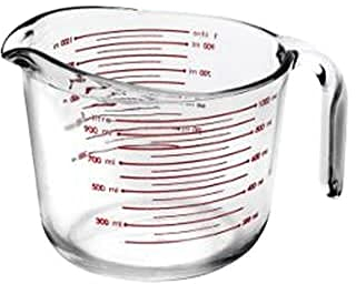 Ibili Jarra DE Medidas 1 LT, Stainless Steel, 10 x 10 x 10 cm