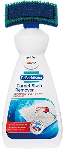 4 X Dr. Beckmann Carpet Stain remover with cleaning applicator/brush -650ml