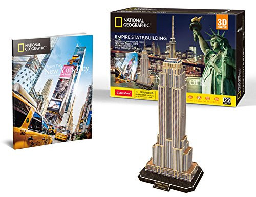 National Geographic New York – Empire State Building – 3D-Puzzle