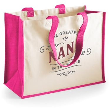 Design, Invent, Print! Nana Bag 21 L Volume Toile Coton Rose Fushia 42 x 33 x 19 cm