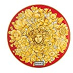 Versace Medusa Rhapsody Red Piatto Piano 17 cm - 19335/403671/10217