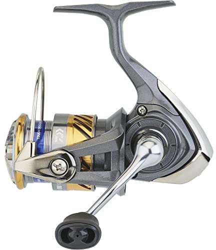 Daiwa Unisex – Erwachsene Laguna LT Spinnrolle, Gold, 2000