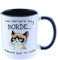 España Taza Graciosa - No Siempre Soy Borde, es Broma - Tazas Originales - Taza Gato - Tazas con Frases de Humor sarcástico - 350 ml