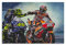 BGTS Moto GP Poster dekorative Malerei Leinwand Wandkunst Wohnzimmer Poster Schlafzimmer Malerei 08x12inch(20x30cm)