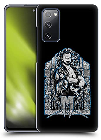 Head Case Designs Offizielle WWE Drew McIntyre Poster Kunst D. McIntyre Grafiken Harte Rueckseiten Handyhülle Hülle Huelle kompatibel mit Samsung Galaxy S20 FE / 5G