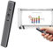 High-Tech Place MC Saite PR-20 2,4 GHz Wireless Laser Presenter Présentateur PowerPoint Clicker Représentation Pointeur sans câble de Charge USB, Distance de contrôle: 10 m (Noir)