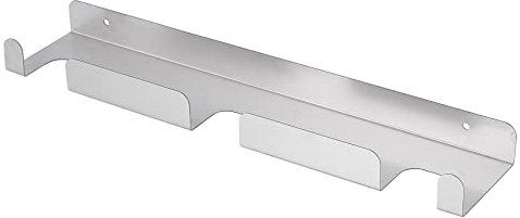 Tuccbay Wall Mount for Pizza Shovel Rack Brushed Stainless Steel Pizza Shovel Wall Bracket for Pizza Shovel Duty
