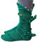 FGFD&OU Lustige Socken Herren Damen Bunte Stricksocken Winter Dicke Warme Socken Unisex Kuschel Thermosocken Grobstrick Weihnachtssocken Weihnachtsgeschenke für Männer und Frauen (Krokodil, 39-46)