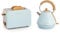 CREATE/PACK TOAST RETRO + KETTLE RETRO L/Grille-pain bleu avec bouilloire bleu/Bouilloire 1,7 L