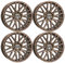 4x MB Design Felgen KV4 9.0Jx20 ET30 5x112 Bronze hell matt kompatibel mit Infiniti QX30