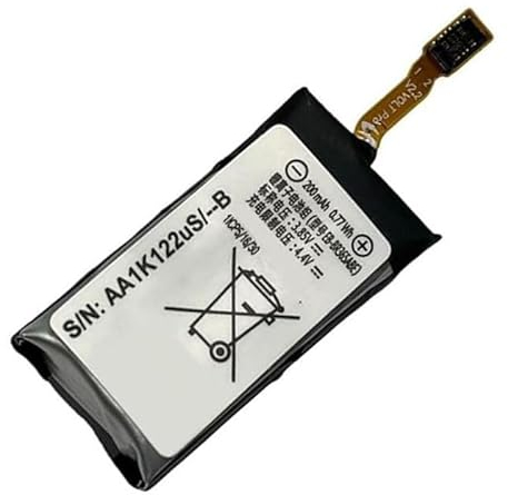 Ukkipower Ersatz Akku EB-BR365ABE 1ICP5/16/30 Kompatibel mit Gear Fit 2 Pro SM-R365 R365