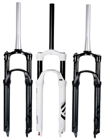 QAINKUN Federgabel MTB Mountainbike Vorderradgabel 26/27,5/29 Zoll Hub 100 mm Luftdämpfung Fernbedienung Fahrradteile Fahrradgabel (Color : 29 Tapered Shoulder)