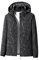 Slxbear Veste imperméable légère et thermique pour femme - Coupe-vent - Respirant - Avec capuche amovible - Pour cyclisme, camping, randonnée, Noir , 3XL