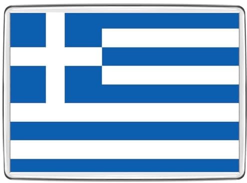 Pixly® Greece Flag Fridge Magnet Large Jumbo Size Greek Keepsake Country Souvenir Novelty Refrigerator Magnets Gift