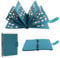 Yallmie Tableau Collection Broches Livre pour Pins avec Coque en Pvc, Présentoir d'épingles en Émail Vitrine Broche Feutre Presentoir Badges Collection Badge Peut Contenir 350 Broches (Vert foncé)
