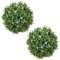Artificial Topiary Hanging Balls - Realistic Grass Sphere Plant Decorative for Garden Courtyard Decor