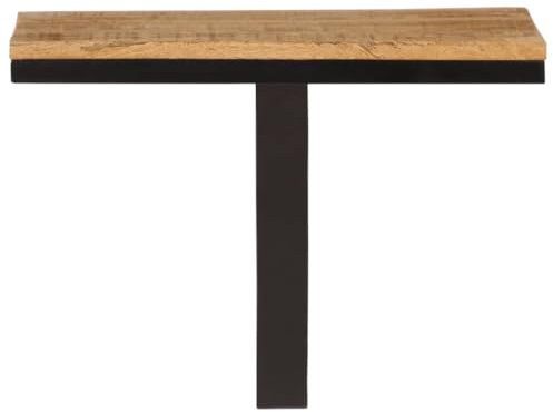 ULUYYUC Fenster Regal Bücherregal Wand Hängend Schweberegal Wandbrett - Wandregal 40x30x32 cm Massivholz Mango und Eisen für Schlafzimmer Wohnbereich Küche Arbeitszimmer