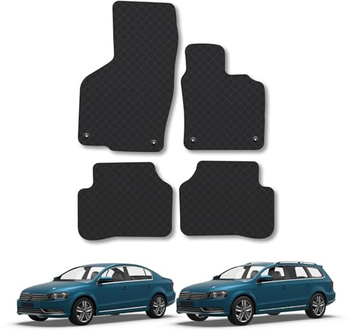 VW Passat (2010-2015) 5mm Rubber Car Mats