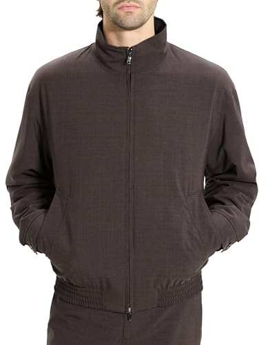 Theory Men's ST CLR Jacket Reversible, Brownwood Melange, XX-Large