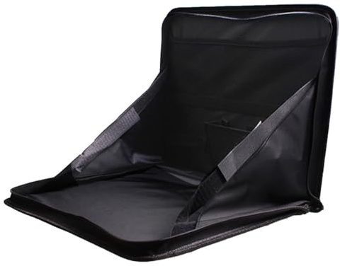 CVUTOVO Tablette Portable Pliable pour Ordinateur Portable de Voiture, Petite Table à Manger Multifonction Porte-gobelet Intégré, Support Léger et Pratique pour Siège Auto Arrière,