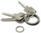 Free Key Schlüsselring Set Press-to-open freekey Nagelschoner