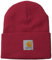 Carhartt Acrylic Mütze Beanie indep A18INR, rot, A18